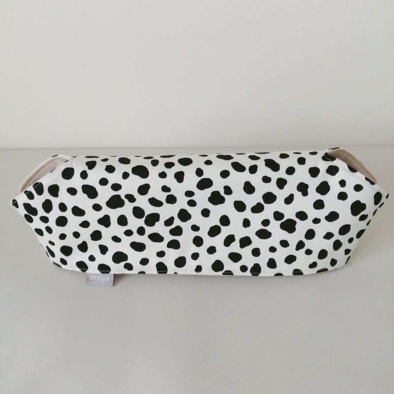 ハンドメイド  よだれカバー　ダルメシアン柄 ハンドメイド よだれカバーダルメシアン柄