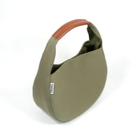 カラーミニバッグ/スモーキーグリーン（倉敷帆布使用） | nonos