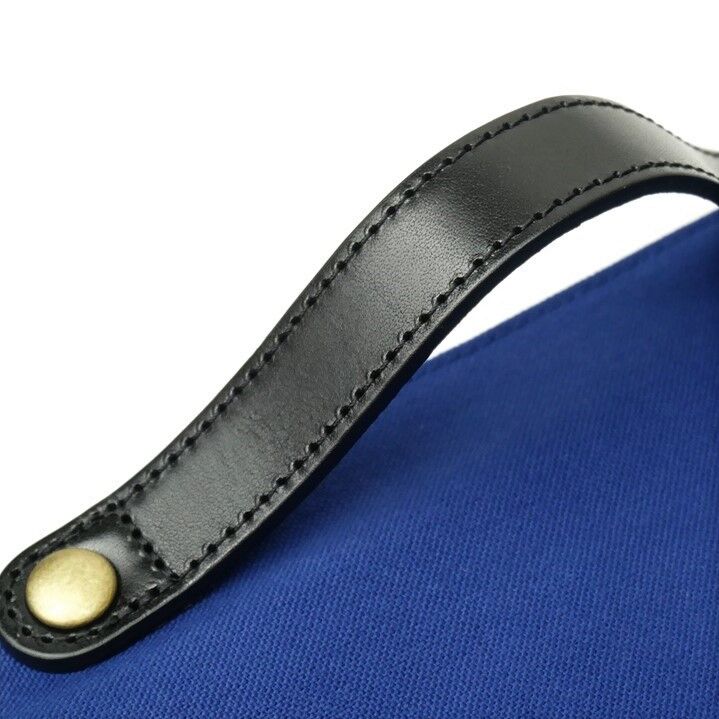 高級感！美品✨TOD'S メッセンジャーバッグ 紺色 肉厚ナイロン 仕事 大容量 2WAYメッセンジャーバッグ/花紺（倉敷帆布+栃木レザー使用） | nonos