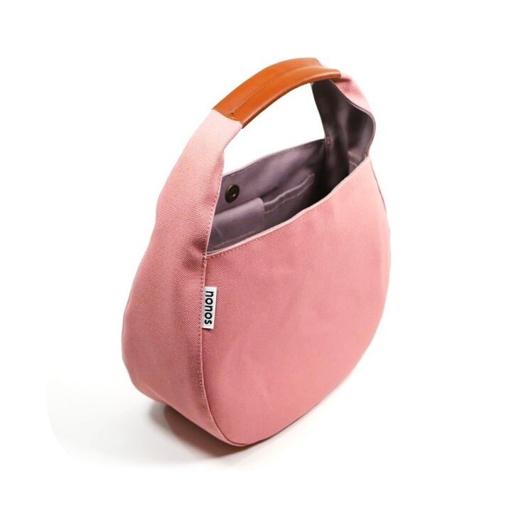 カラーミニバッグ/スモーキーコーラル（倉敷帆布使用） | nonos