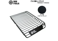 ROS FIELD ロスフィールド 製 汎用 縦160cm×横105cm ルーフラック アルミ製 ルーフキャリア ラック ルーフバスケット キャリア