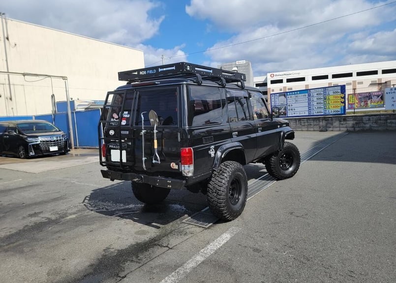 ROS FIELD ロスフィールド 製 トヨタ プラド 70 78 系 ルーフラック