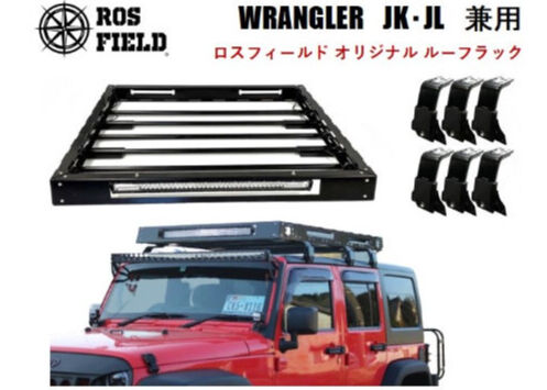 ROS FIELD ロスフィールド 製 ジープ JK ラングラー専用 ルーフラック