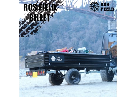 【新品未使用】ROS FIELD 製 ロスフィールド トレーラー カーゴトレーラー キャンプ アウトドア 軽トレーラー  カバー付き CATEGORY トレーラー | ROS FIELD