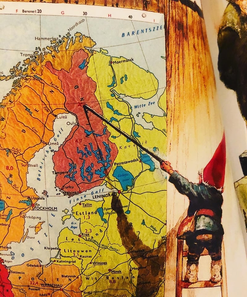 秘密のノーム　本　ヴィンテージ絵本　ブック 秘密のノーム 本 ヴィンテージ絵本 ブック 秘密のノーム 本