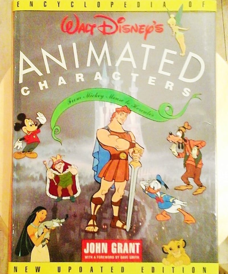 Walt Disney’s Animated Characters ディズニー Encyclopedia Of Walt Disney's Animated Characters
