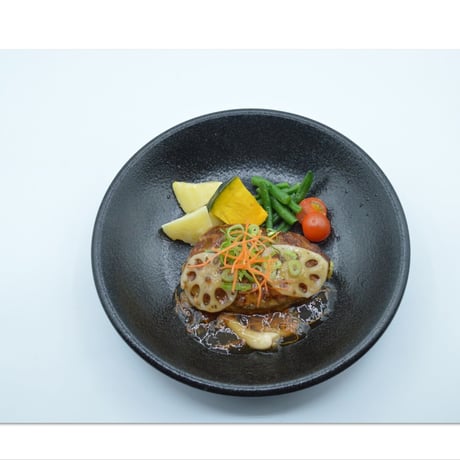 キャンペーン商品　京湯葉と京山椒のあんかけハンバーグ220g×10個(冷凍) 　2〜3営業日に発送予定(土日祝除く)　　　　送料無料‼️