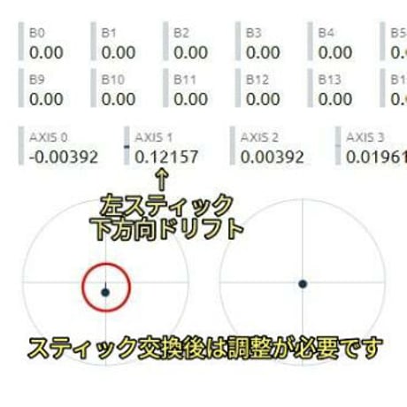 デュアルセンス専用 アナログスティック基板２個セット