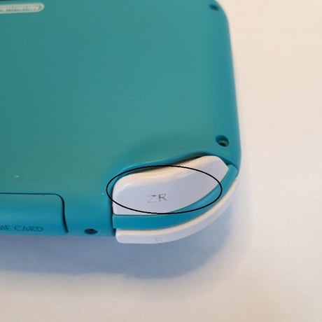Nintendo Switch Lite　ZRボタン修理します