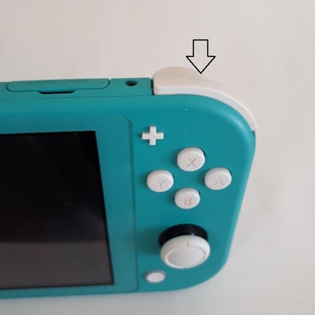 Nintendo Switch Lite　Rボタン修理します