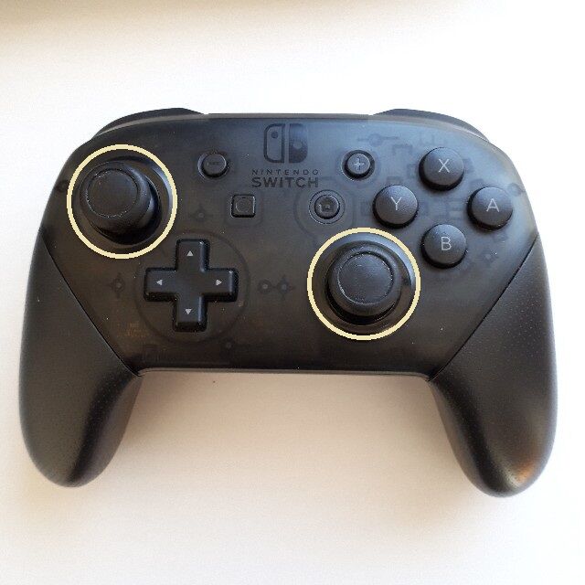 Switch Proコントローラー(純正品) グリップキャップ(2個セット Switch Proコントローラー(純正品) グリップキャップ(2個セット