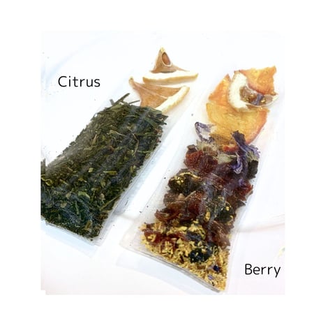 春夏秋冬　薬膳茶　夏のブレンド　Refresh・Citrus 水出し