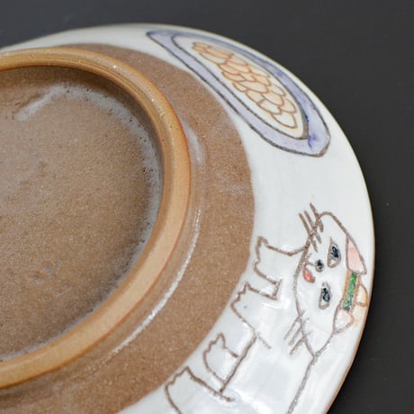 Koji 陶器のお皿 p030