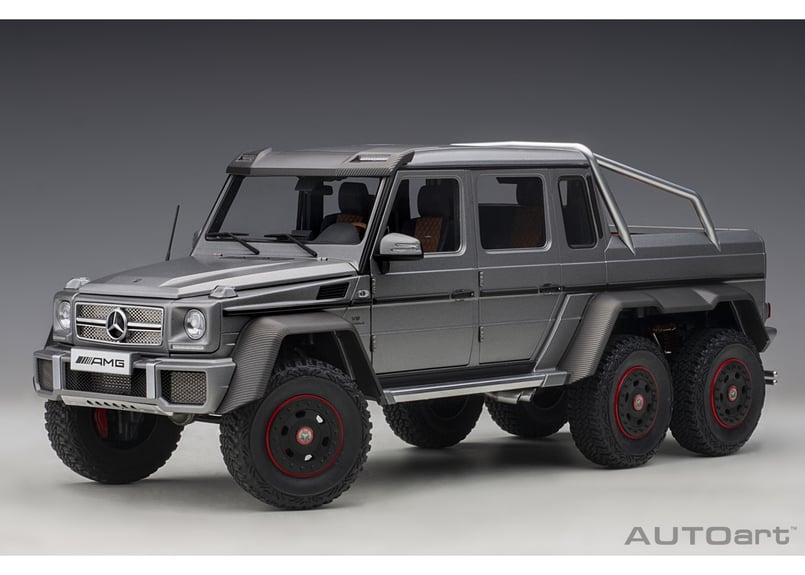 AUTOart 1/18 メルセデス・ベンツ G63 AMG 6X6 （マット・メタリック 