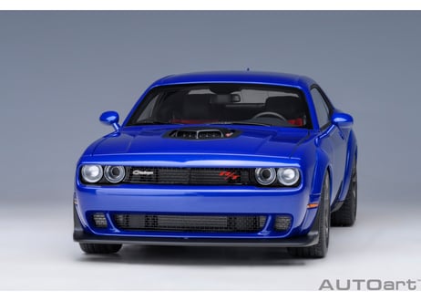 AUTOart 1/18　ダッジ チャレンジャー R/T スキャットパック ワイドボディ 2022 （INDIGO BLUE / メタリック・ブルー）　71772