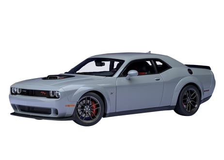 AUTOart 1/18　ダッジ チャレンジャー R/T スキャットパック ワイドボディ 2022 （SMOKE SHOW / グレー）　71774