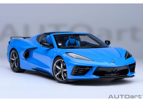 AUTOart 1/18　シボレー コルベット （C8） スティングレイ Z51 （ブルー）　71281