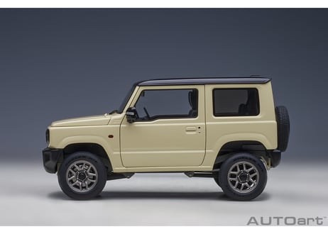 AUTOart 1/18　スズキ ジムニー （JB64） （アイボリー・メタリック／ブラック・ルーフ）　78500