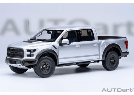 AUTOart 1/18　フォード F-150 ラプター スーパークルー 2019 （メタリック・シルバー）　72950