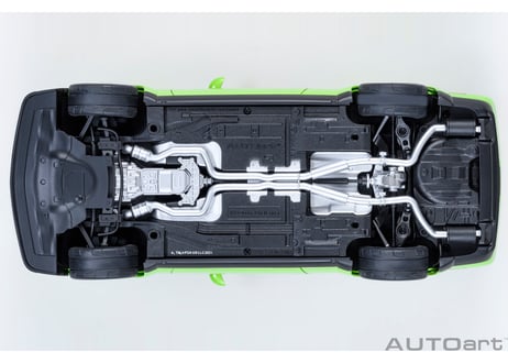 AUTOart 1/18　ダッジ チャレンジャー SRT スーパー ストック 2023 （メタリック・ライムグリーン ＜SUBLIME＞）　71769