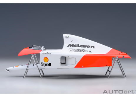 ＊再生産＊　AUTOart 1/18　マクラーレン ホンダ MP4/6 日本GP 1991年 #1 （アイルトン・セナ） ※マクラーレンロゴ入り　89140