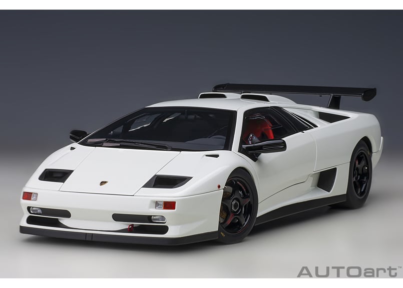 AUTOart 1/18 ランボルギーニ ディアブロ SV-R （IMPACT WHITE／ホ...