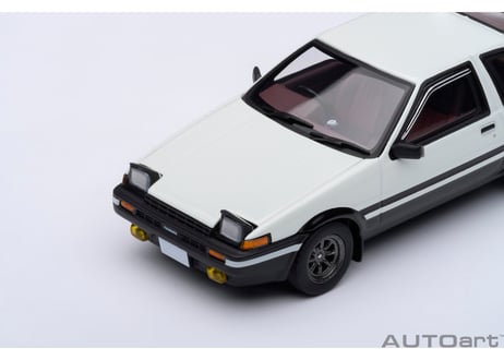 AUTOart 1/64　トヨタ スプリンター トレノ (AE86) 『頭文字 D』　（「藤原とうふ店」 豆腐パーツ付属）　20031