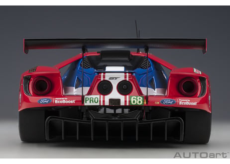 AUTOart 1/18　フォード GT 2019 #68 （ル・マン24時間レース LMGTE Proクラス）（ブルー／ホワイト／レッド）　81912