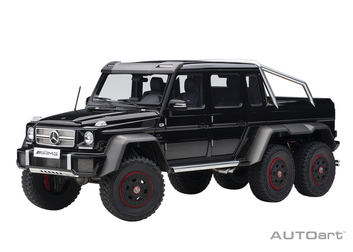 AUTOart 1/18 メルセデス・ベンツ G63 AMG 6X6 （ブラック） 76306...