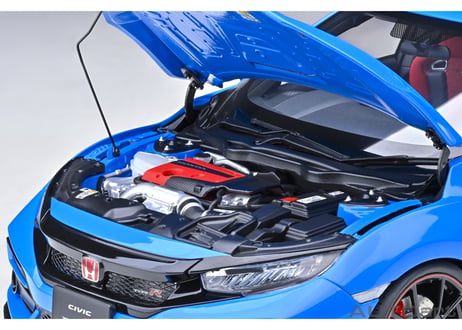 AUTOart 1/18　ホンダ シビック タイプR （FK8） 2021 （レーシングブルー・パール）　73224