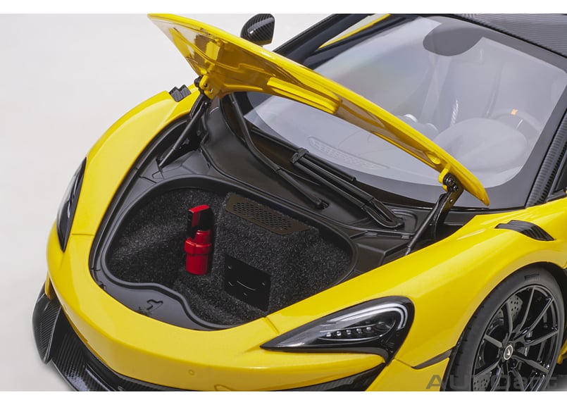 AUTOart 1/18 マクラーレン 600LT(イエロー・パール/カーボン AUTOart 1/18 マクラーレン 600LT(イエロー・パール/カーボン