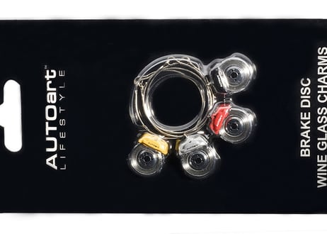 AUTOart  ブレーキディスク ワイングラスチャーム （4色セット）　40332