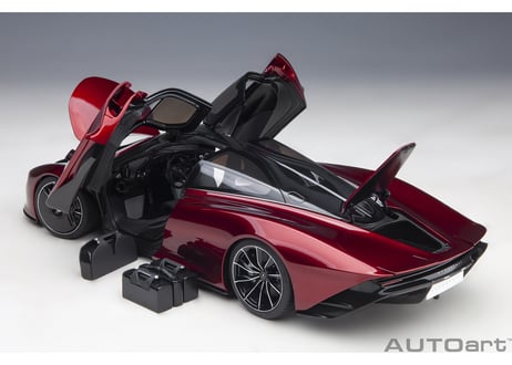 AUTOart 1/18　 マクラーレン スピードテール （メタリック・レッド）　76087