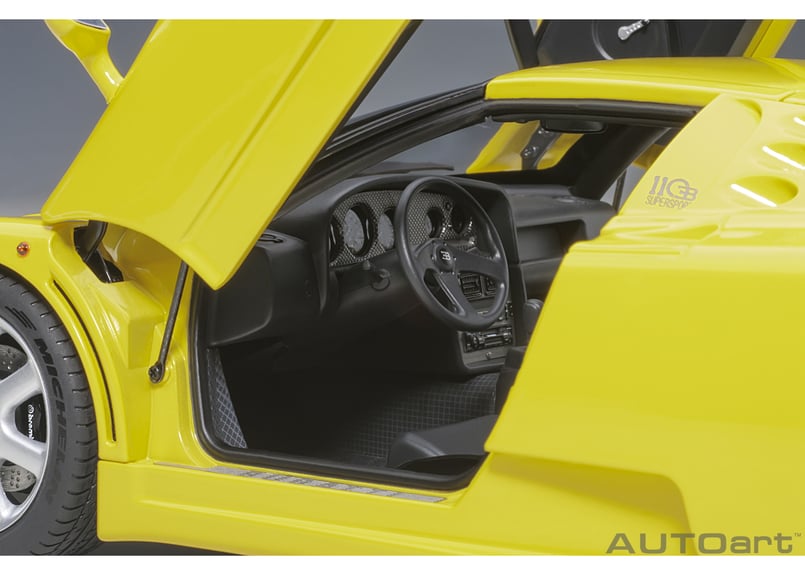 AUTOart 1/18 ブガッティ EB110 SS (イエロー) 70918 | AUTO AUTOart 1/18 ブガッティ EB110 SS (イエロー) 70918 | AUTO