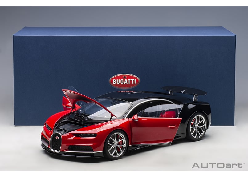 AUTOart 1/12 ブガッティ シロン 2017 (レッド/ブラック AUTOart 1/12 ブガッティ シロン 2017 (レッド/ブラック