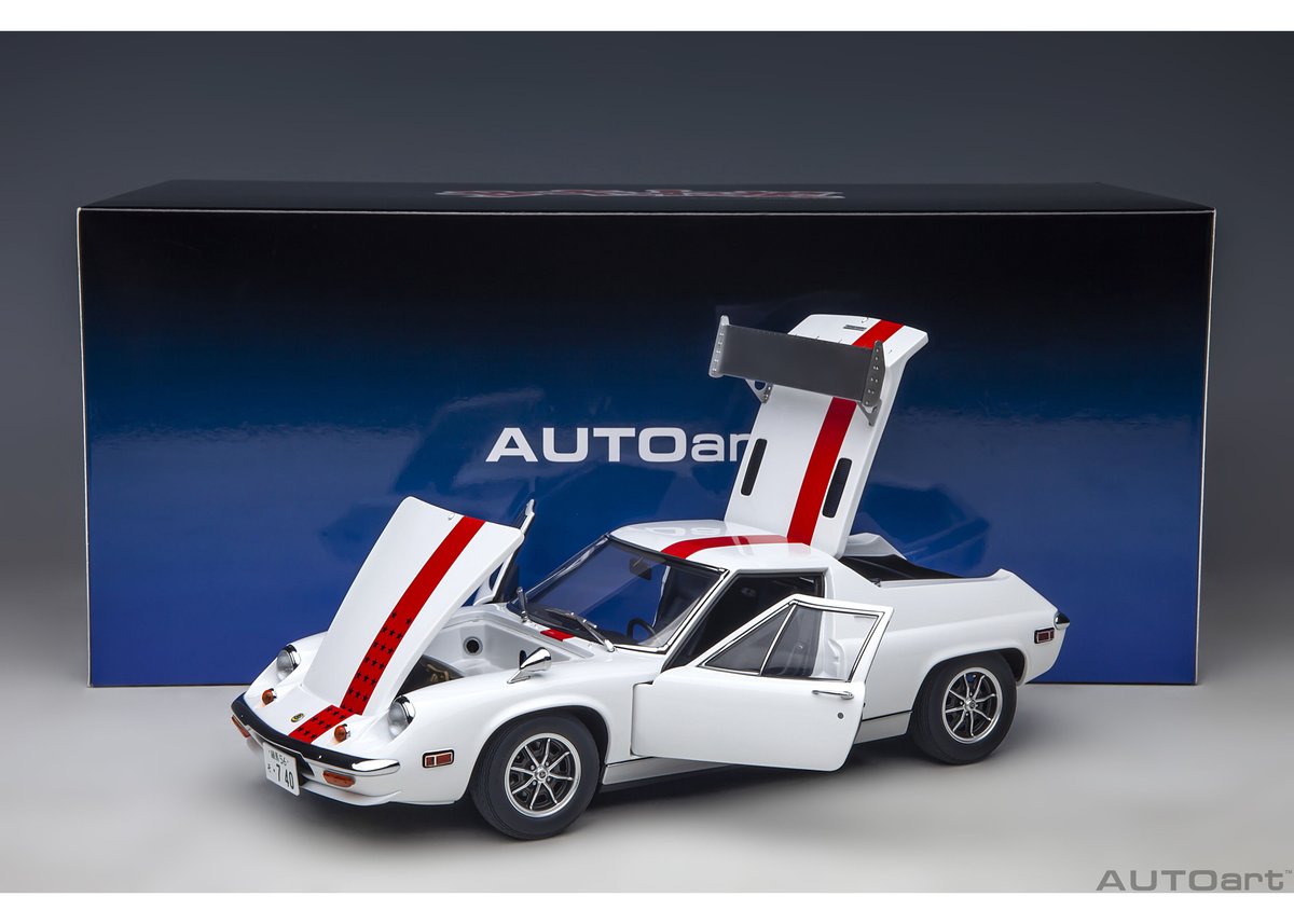 AUTOart 1/18 ロータス ヨーロッパ スペシャル (サーキットの狼/風吹 AUTOart 1/18 ロータス ヨーロッパ スペシャル (サーキットの狼/風吹