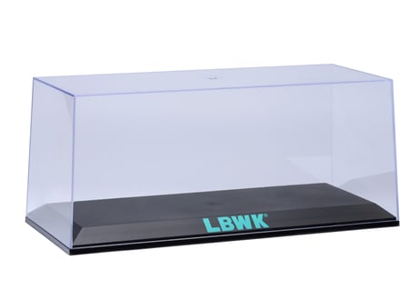 AUTOart　スペシャル・ディスプレイケース 1/18スケール×1台用　『LBWK』  （ペパーミントグリーン・ロゴ）　90037