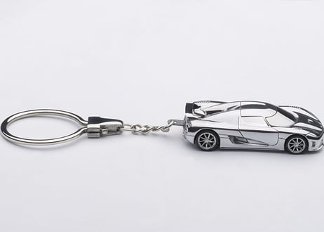 AUTOart  1/87スケール　ケーニグセグ アゲーラ キーチェーン （アルミニウム）　41628