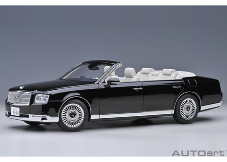 AUTOart 1/18　トヨタ センチュリー オープンカー （神威 ＜かむい＞　エターナルブラック）　79531