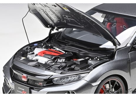 AUTOart 1/18　ホンダ シビック タイプR （FK8） 2021 （ポリッシュドメタル・メタリック）　73221