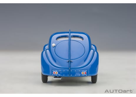 AUTOart 1/43　ブガッティ タイプ57SC アトランティック 1938 （ブルー／ワイヤースポークホイール）　50947