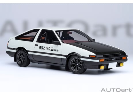 AUTOart 1/18　トヨタ スプリンター トレノ (AE86) 「頭文字 D」 “プロジェクトD” ファイナルバージョン (30th ANNIVERSARY)　78787