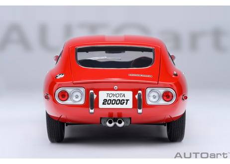 AUTOart 1/18　トヨタ 2000GT 1967 （レッド）　79547