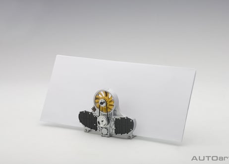 AUTOart  空冷エンジン レターホルダー （イエロー）　45576