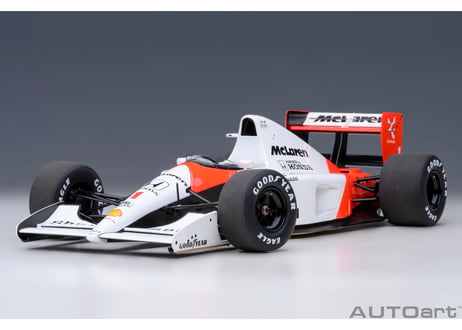 ＊再生産＊　AUTOart 1/18　マクラーレン ホンダ MP4/6 日本GP 1991年 #1 （アイルトン・セナ） ※マクラーレンロゴ入り　89140