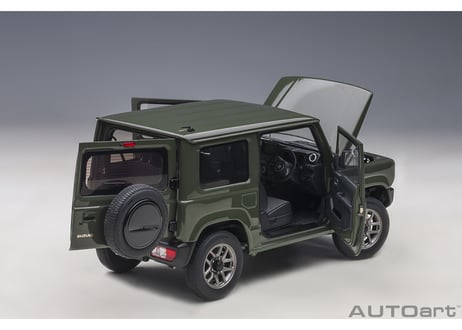 AUTOart 1/18　スズキ ジムニー （JB64） （モスグリーン）　78504