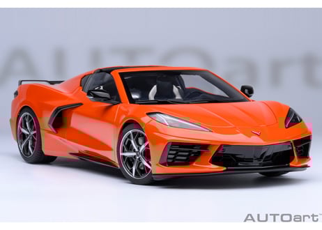 AUTOart 1/18　シボレー コルベット （C8） スティングレイ Z51 （オレンジ）　71283