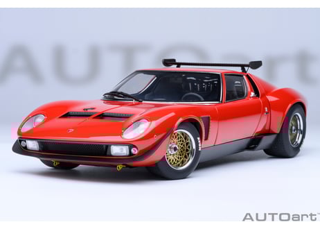 AUTOart 1/18　ランボルギーニ ミウラ SVR “イオタ” （レッド）　79171