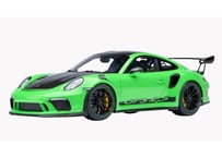 AUTOart 1/18　ポルシェ 911 （991.2） GT3 RS ヴァイザッハ・パッケージ （グリーン／カーボンブラック）　78179
