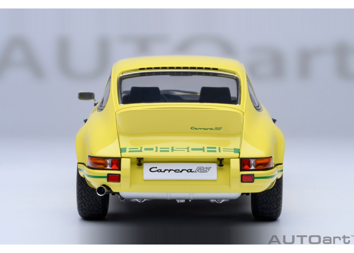 AUTOart 1/18 ポルシェ 911 カレラ 2.7 RS (ライトイエロー AUTOart 1/18 ポルシェ 911 カレラ 2.7 RS (ライトイエロー